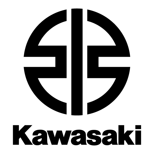 Logo da marca Kawasaki